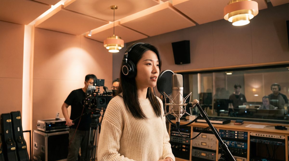 偷拍视频：音乐录制视频幕后花絮